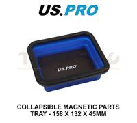 US PRO Tools Collapsible Magnetic Parts Tray - 158 x 132 x 45mm 6894