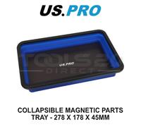 US PRO Tools Collapsible Magnetic Parts Tray - 278 x 178 x 45mm 6895