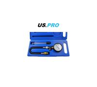 US PRO Tools Compression Tester Set For Petrol Engines 0-300psi 5323