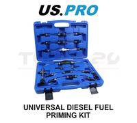 US PRO Tools Diesel Fuel Hand Priming/Bleeding Kit Universal Fitting 7207