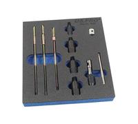 US PRO Tools Glow Plug Thread Reamer Set M8 M10 M12 T-Bar Ratchet 5652