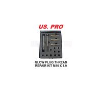 US PRO Tools Glow Plug Thread Repair Kit M10 X 1.0 - 5857