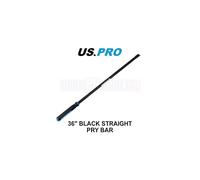 US PRO Tools Large Black Heavy Duty 36" Straight Pry Bar Crow Bar 6866