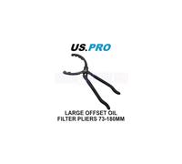 US PRO Tools Large Capacity Offset Oil Filter Pliers 73-180mm 3470