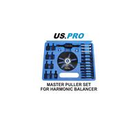 US PRO Tools Master Puller Set for Harmonic Balancer Crank Shaft Tool Steering Wheel Pulley 5170