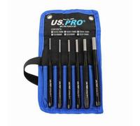 Us Pro Tools Pin Punch Set 6Pc Parallel Pin Metric Punch Tool Set 2.5mm - 10mm 3263