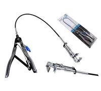 US PRO Tools Powerful Long Reach Flexible Hose Clamp Clip Band Removal Pliers 1834