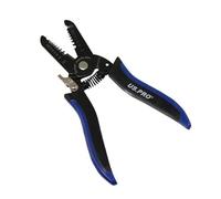 US PRO Tools Precision Wire Strippers Cutters 7 Inch 0.6-2.6mm Safety Lock 6832