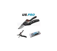US PRO Tools Pruning Shears Secateurs Cutters with Soft Grip Revolving Handle Plant Cutting 9067