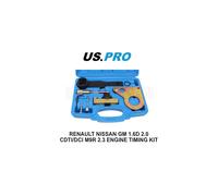 US PRO Tools Renault Nissan GM 1.6D 2.0 CDTI/DCI M9R 2.3 Engine Timing Kit 7157
