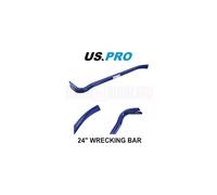 US PRO Tools Rockhold Wrecking Bar Crowbar Prybar 24" x 17mm 6877