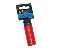 US PRO Tools Single 1/2" Dr 17mm Deep Impact Alloy Wheel Socket 3758