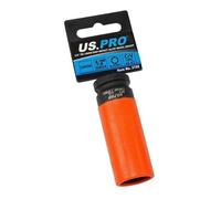 US PRO Tools Single 1/2" Dr 19mm Deep Impact Alloy Wheel Socket 3759