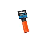 US PRO Tools Single 1/2" Dr 19mm Deep Impact Alloy Wheel Socket 3759