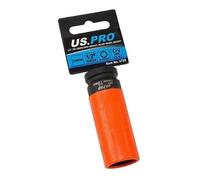 US PRO Tools Single 1/2" Dr 19mm Deep Impact Alloy Wheel Socket 3759