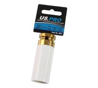 US PRO Tools Single 1/2" Dr 19mm Deep Impact Alloy Wheel Socket 3841
