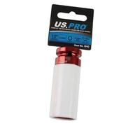 US PRO Tools Single 1/2" Dr 21mm Deep Impact Alloy Wheel Socket 3842