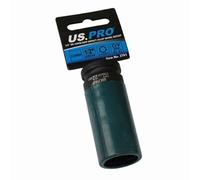 US PRO Tools Single 1/2" Dr 22mm Deep Impact Alloy Wheel Socket 3761