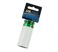 US PRO Tools Single 1/2" Dr 22mm Deep Impact Alloy Wheel Socket 3843