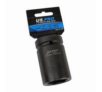 US PRO Tools Single 1" DR 32mm 6 Point Impact Socket 3741