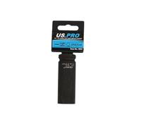 US PRO Tools Single 19MM 1/2 DR 12pt Deep Impact Socket Metric 3862