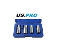 US PRO Tools Stud Extractor Socket Set 1/2" Dr Roller Type 6mm 8mm 10mm 12mm 2661