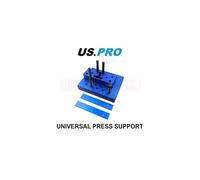 US PRO Tools Universal Adjustable Press Block Plate 6157 - For Bearings, Hubs & Suspension, Includes Main & Small Block, Plates & Threaded Bars