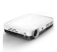 US Projector 4K 3840 X 2160 Resolution, 7000 Lumens, 3D Smart Android Mini Projector with Projector Screen, 60000 Hours Life, Compatible with TV Stick, Video Games, HDMI, USB, Smartphone