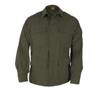US Propper BDU Army Outdoor Freizeit Jacket Coat Shirt Olive Small Short