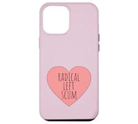 US Quote Protest Ironically Funny Radical Left Scum Heart Case for iPhone 12 Pro Max