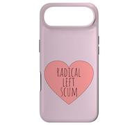 US Quote Protest Ironically Funny Radical Left Scum Heart Case for iPhone Air