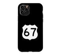 US Route 67 sign Case for iPhone 11 Pro