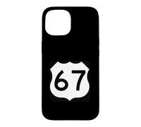 US Route 67 sign Case for iPhone 15