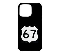 US Route 67 sign Case for iPhone 15 Pro Max