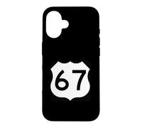 US Route 67 sign Case for iPhone 16