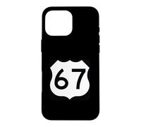 US Route 67 sign Case for iPhone 16 Pro Max