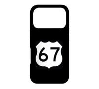 US Route 67 sign Case for iPhone 17 Pro