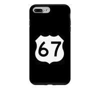 US Route 67 sign Case for iPhone 7 Plus/8 Plus