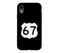 US Route 67 sign Case for iPhone XR