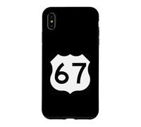 US Route 67 sign Case for iPhone XS Max