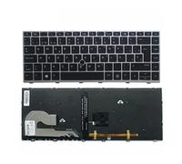 US/RU/SP/UK/LA/FR Laptop Keyboard ， Compatible For HP ， Compatible For EliteBook ，745 840 G5/G6 846 G5/G6 848 G5/G6 Zbook 14U G5/G6 HSN-I17C-4/I13C-4 I24C MT44(D)