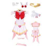 US size Anime Sailor Chibi Mond Cosplay Halloween Kostüm Kleine Lady Chibiusa Halloween suit (3X-Small)