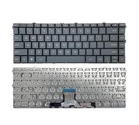 US/SP Laptop Keyboard ， Compatible For HP ，Pavilion ，x360 14M 14-DW 14-DV 14-DY 14-EK 14-EC 14-EM 14-EP TPN-I141/I142/C157/C158 14-EE 13-BB(V)