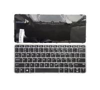 US/SP/RU/JP Laptop Replacement Keyboard ， Compatible For HP ，EliteBook ，828 G3/828 G4/725 G3/725 G4/820 G3/820 G4 Backlight(US Pointing)
