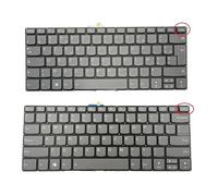 US Spanish French ， Compatible For Lenovo ，Yoga ，520-14IKB 720-15IKB V330-14isk V330-14ikb V130-14ikb Laptop Replace Keyboard Backlit(SP Gray backlit)