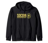 US SPECIAL OPERATIONS COMMAND SOCOM MILITARY Zip Hoodie