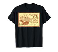 US State Stamp Vintage Greetings from South Dakota Collector T-Shirt