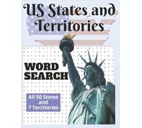 US States and Territories: Word Search