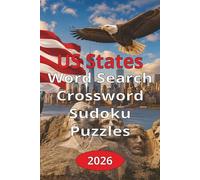 US States: Word Search, Crossword & Sudoku Puzzles