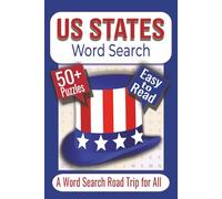 US States Word Search Puzzle Book: Puzzles featuring States, Cities, and Landmarks